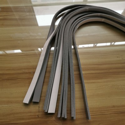 very soft and high temperature resistant black silicone foam strip