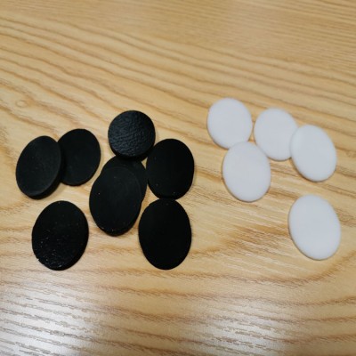 very soft and high temperature resistant black silicone foam gasket